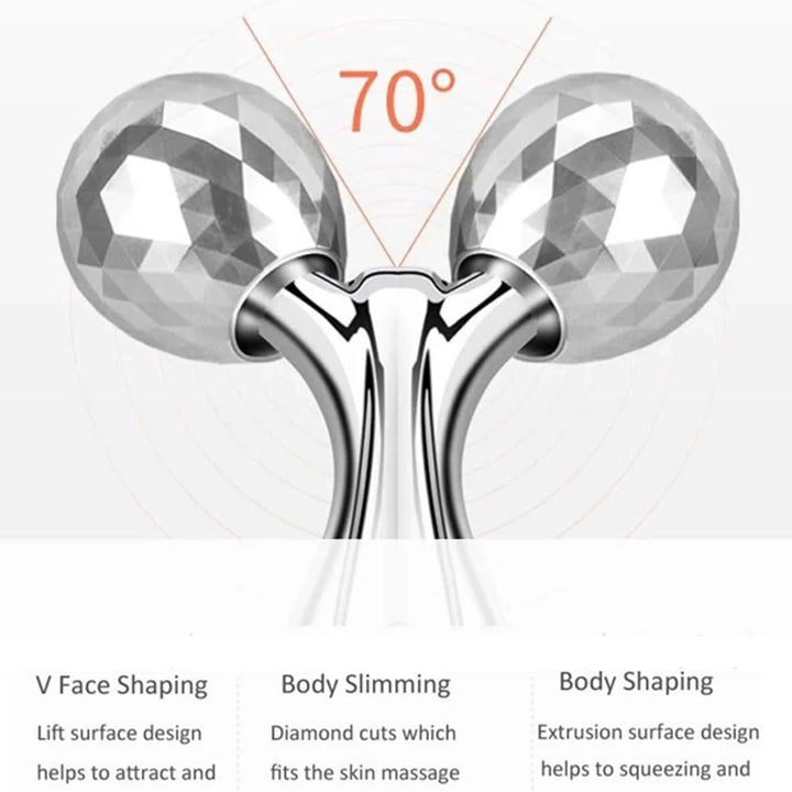 3D Face & Body Roller Massager 360