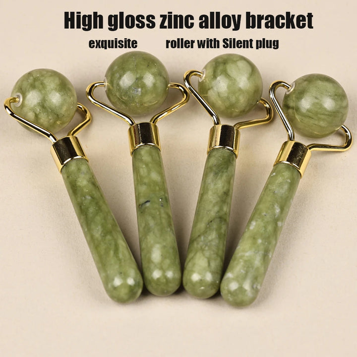 1PC Natural Jade Face Roller Massager Face Neck Body Skin Care Beauty SPA Relax Tool Portable Face Massager Home Use Instrument