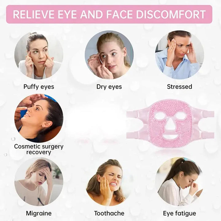 Full Face Ice Massage Compress