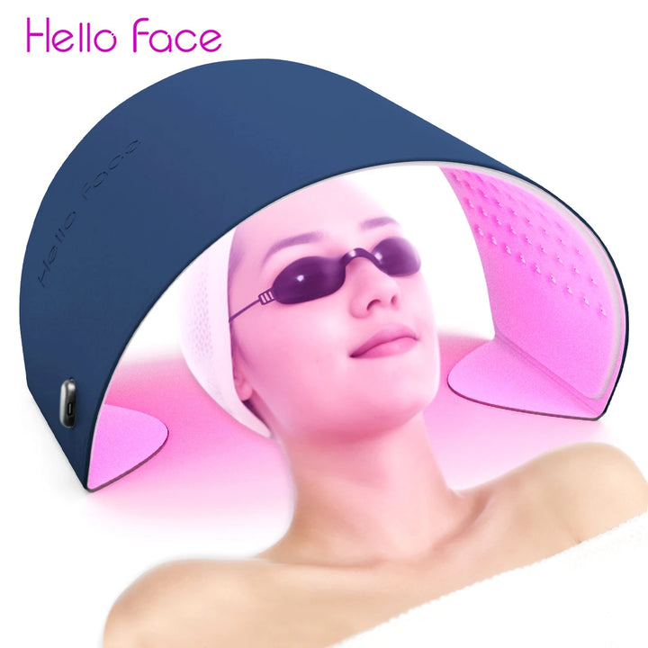 Hello Face 850nm Near Infrared PDT Light Therapy System 720 Light Sources LED Photon Beauty Device LED Face Mask Body Skin Care
