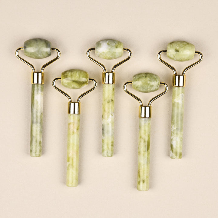 1PC Natural Jade Face Roller Massager Face Neck Body Skin Care Beauty SPA Relax Tool Portable Face Massager Home Use Instrument