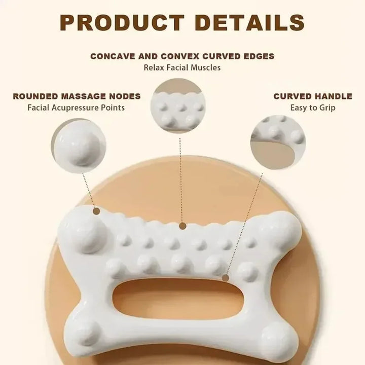 2024 New Facial GuaSha Massage Board Body Skin Care Relaxation Scraper Body Relaxation Fat Guasha Board Face Lift Muscle Relief