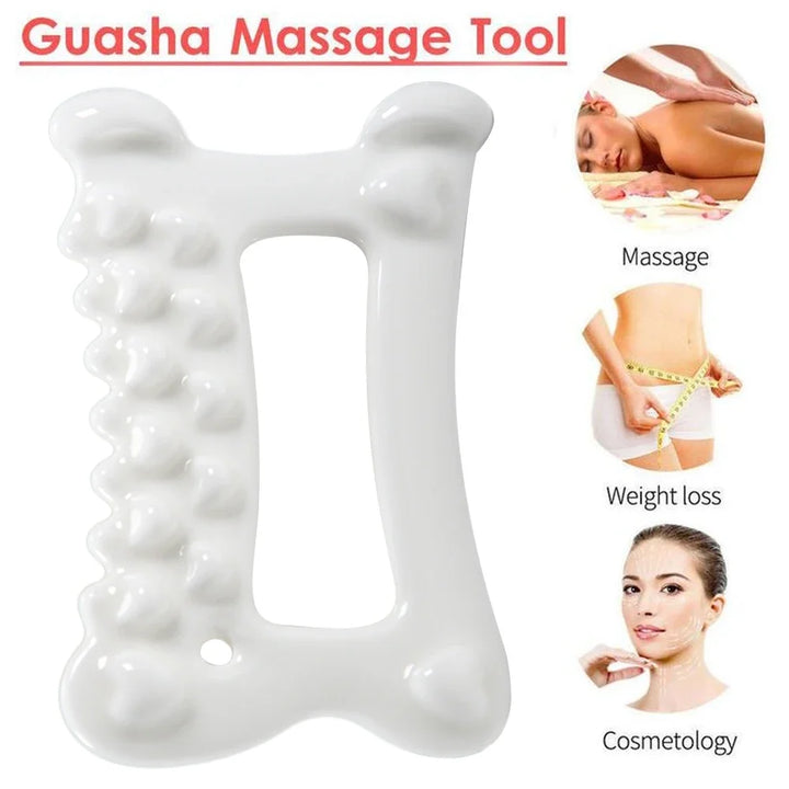 2024 New Facial GuaSha Massage Board Body Skin Care Relaxation Scraper Body Relaxation Fat Guasha Board Face Lift Muscle Relief