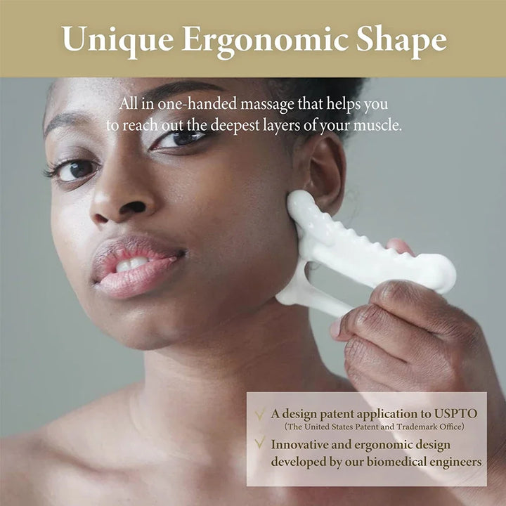 2024 New Facial GuaSha Massage Board Body Skin Care Relaxation Scraper Body Relaxation Fat Guasha Board Face Lift Muscle Relief